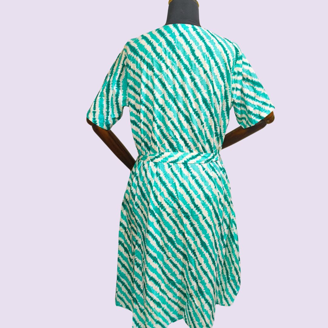 Saawan Front Open Dress