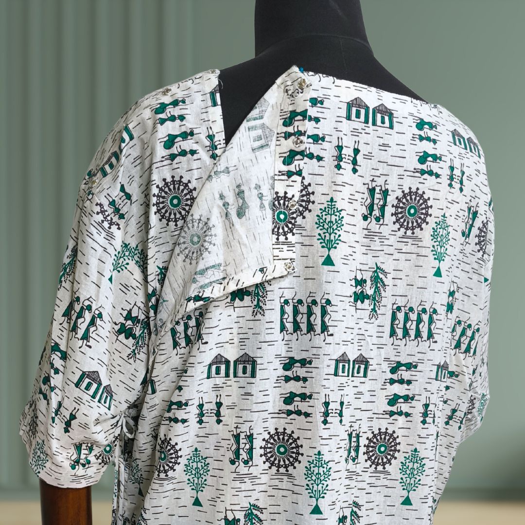 Amjaa Back Open Dress