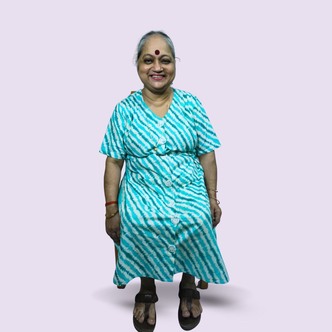 Saawan Front Open Dress
