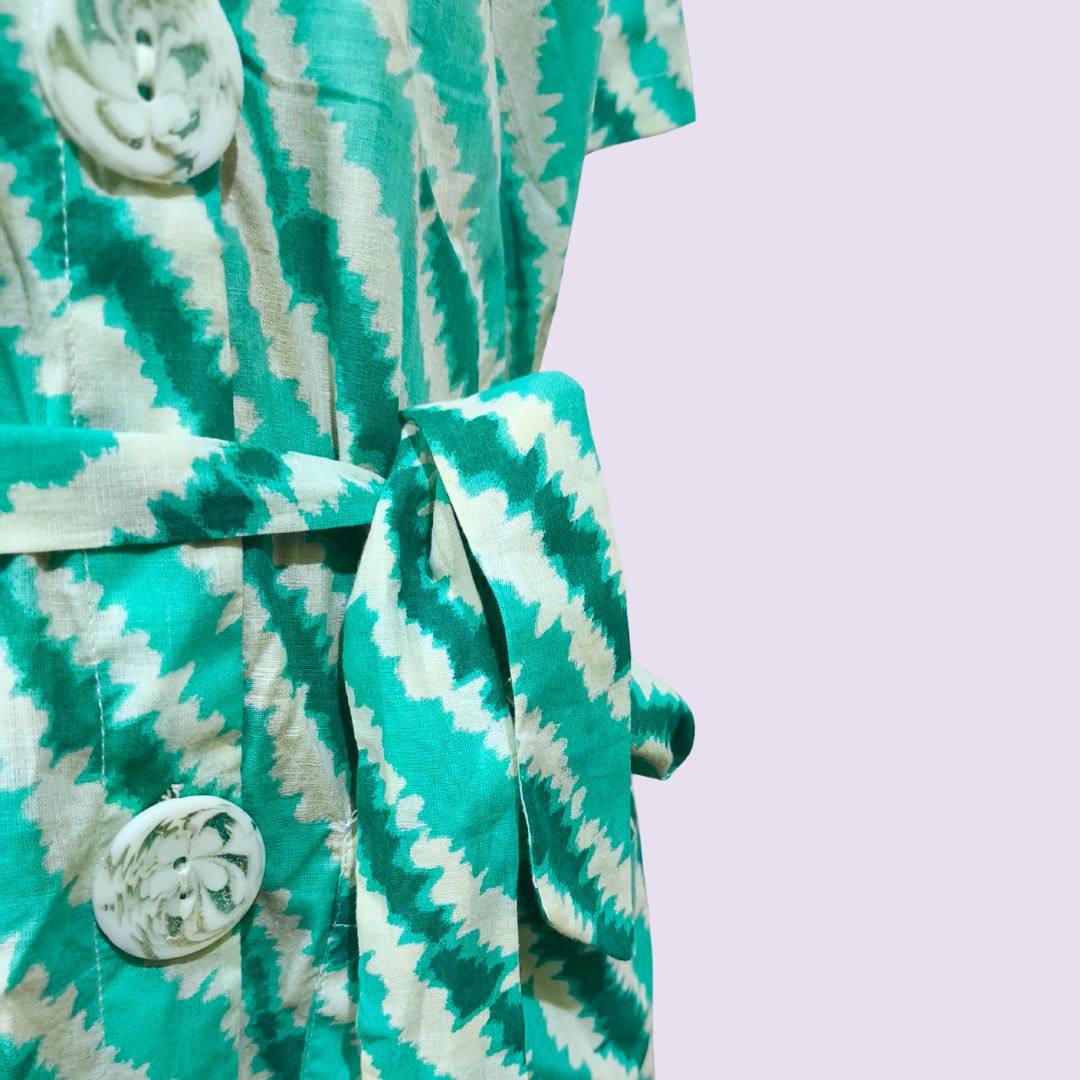 Saawan Front Open Dress