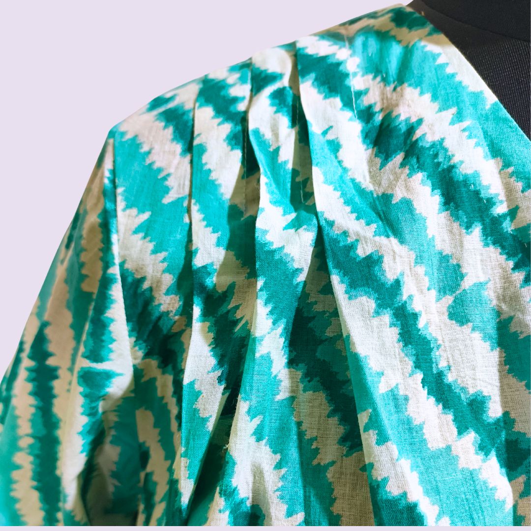 Saawan Front Open Dress