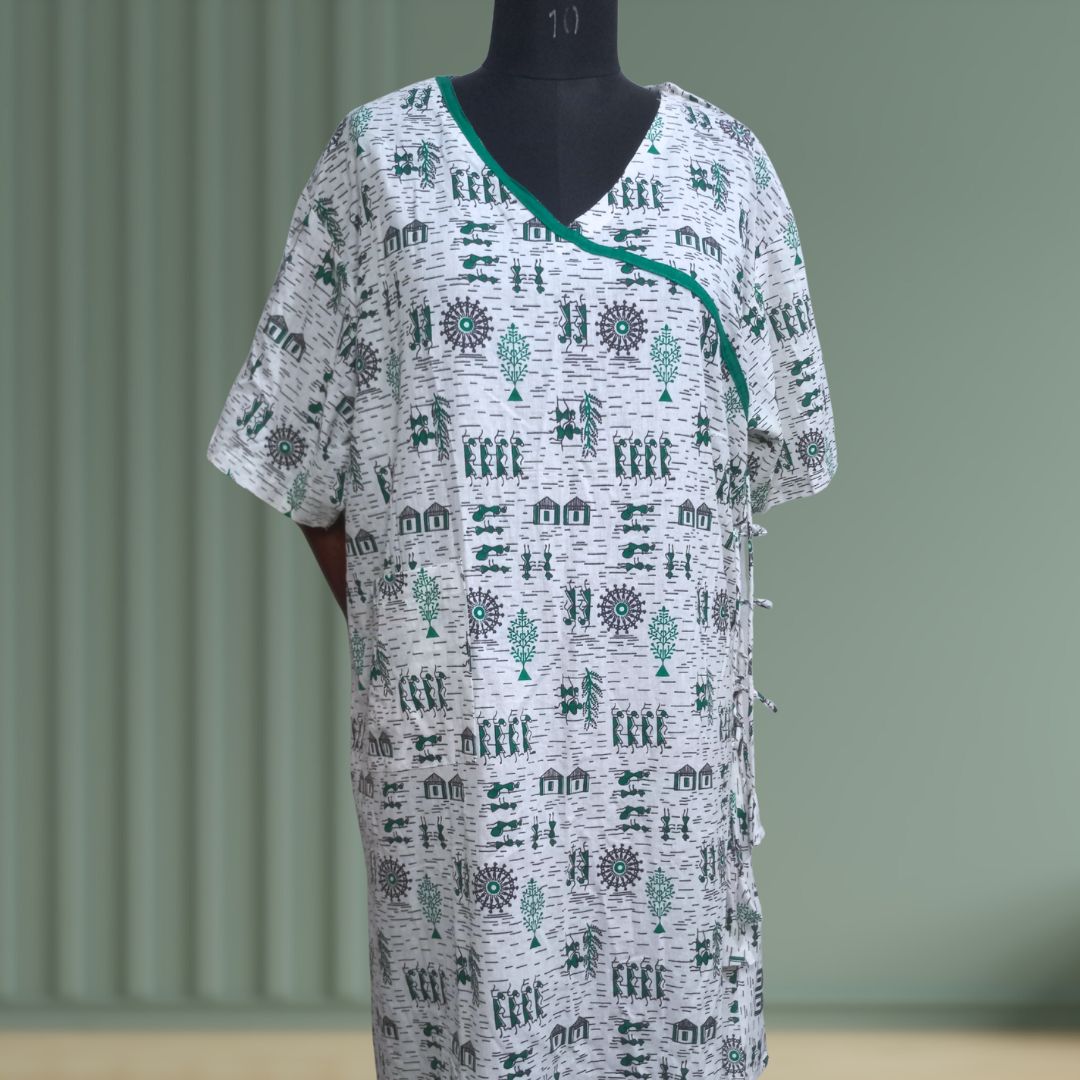 Amjaa Back Open Dress