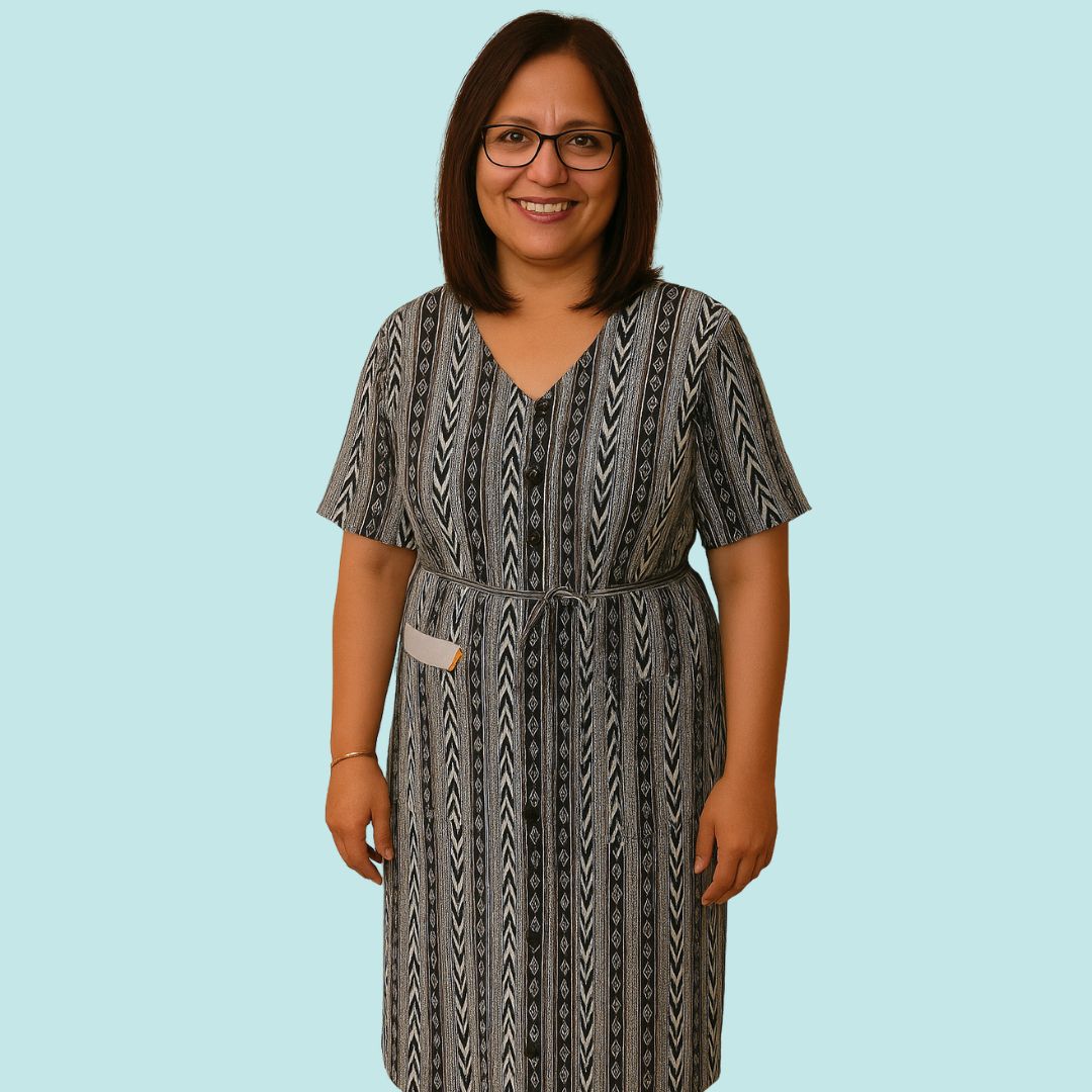Kunja Front Open Dress