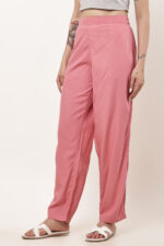 Zye No Bend Onion Pink Pant For Women - Image 3