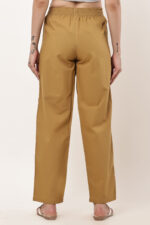 Zye No Bend Mustard Yellow Pant For Women - Image 4
